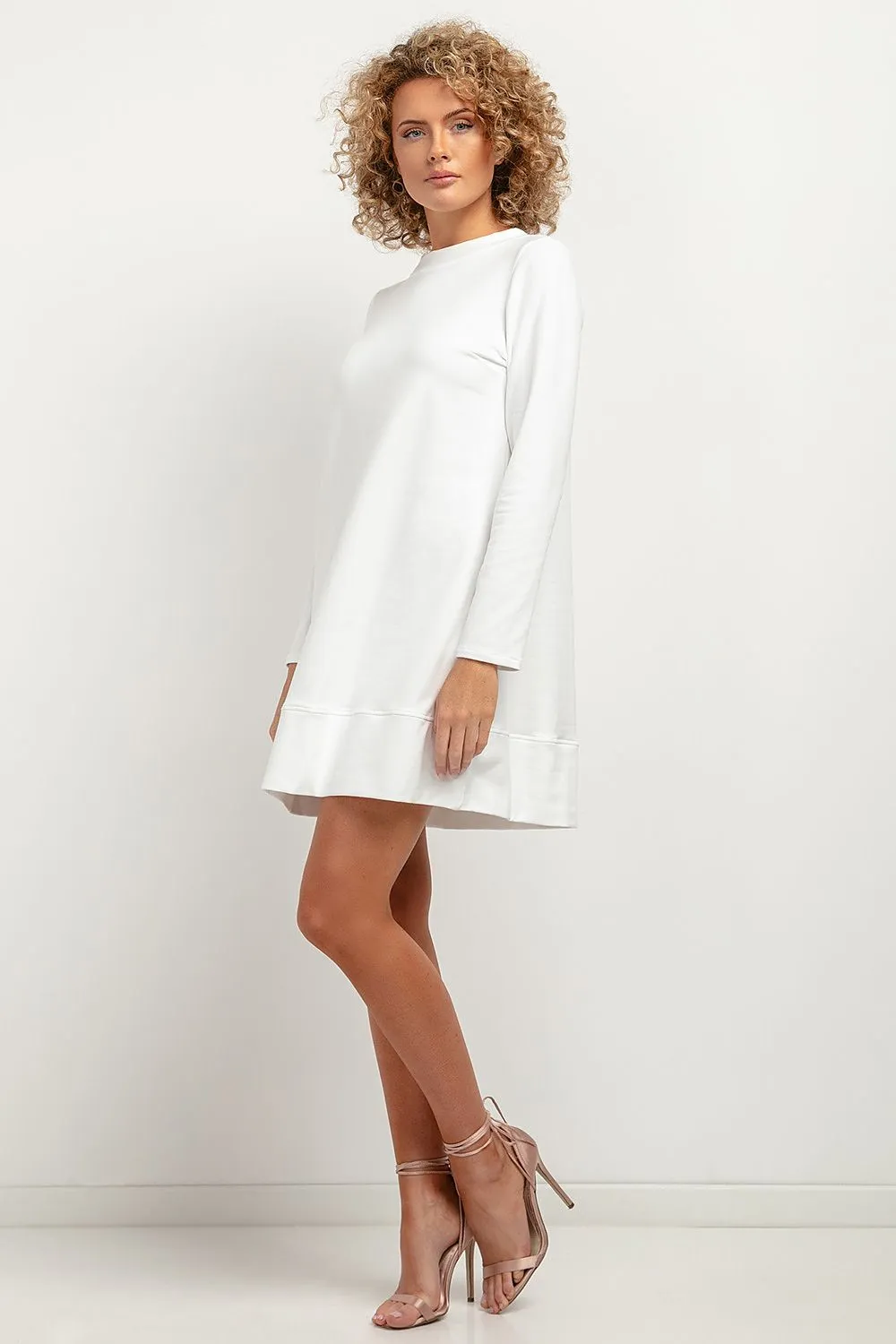 Trapezoidal Cut Knitted Daydress