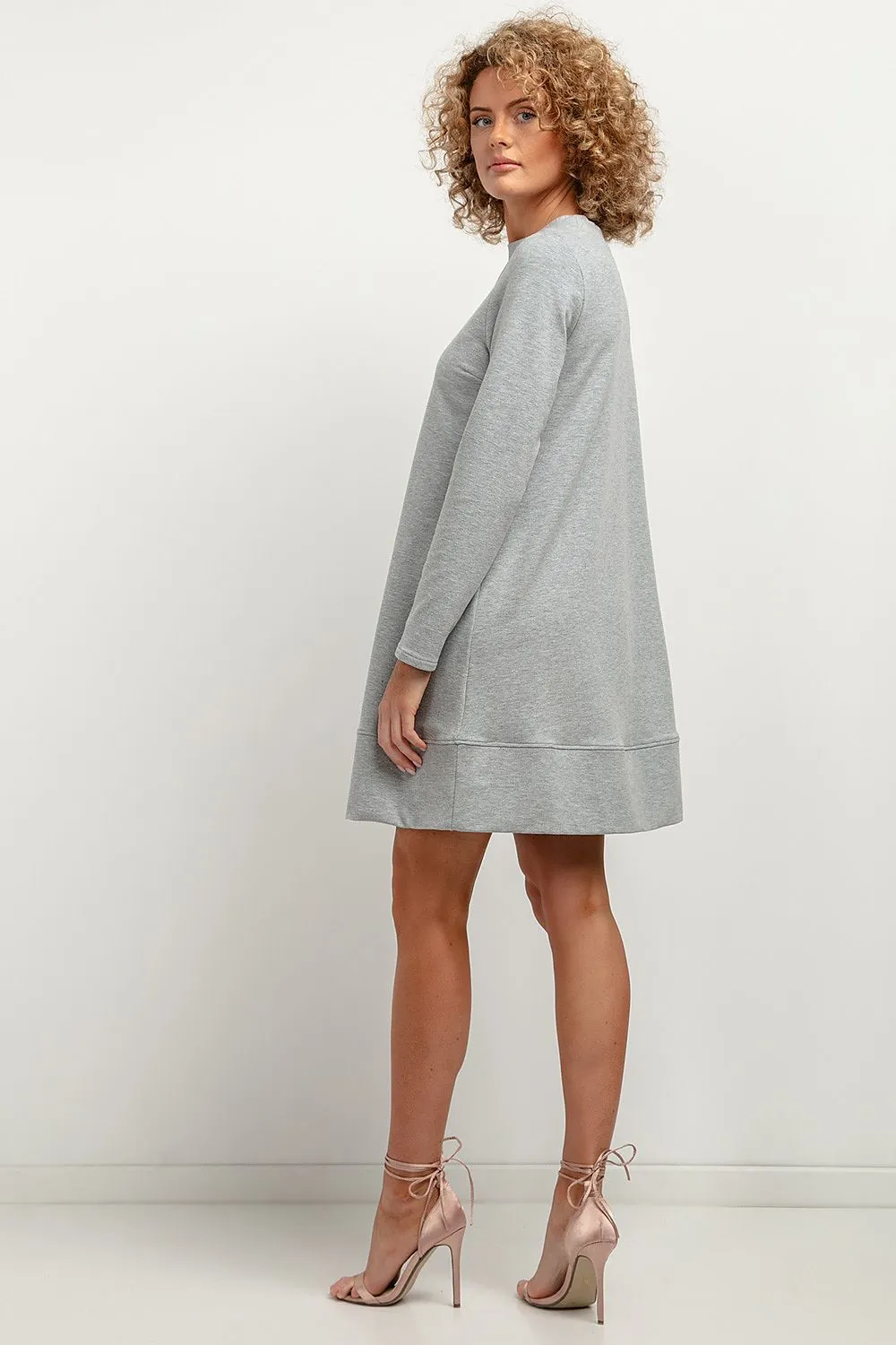 Trapezoidal Cut Knitted Daydress