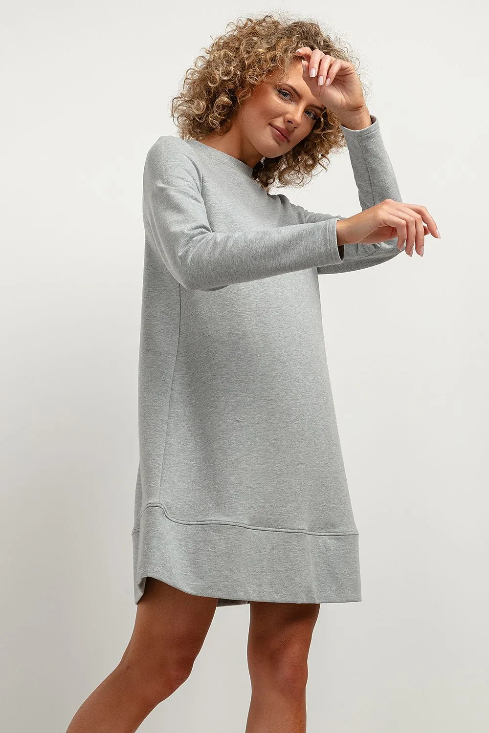 Trapezoidal Cut Knitted Daydress