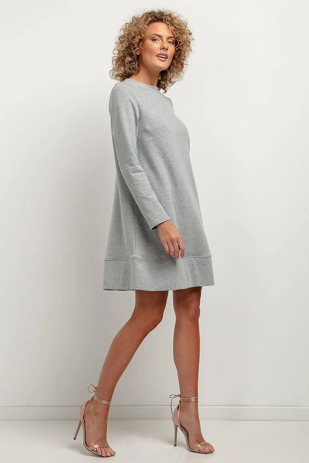Trapezoidal Cut Knitted Daydress