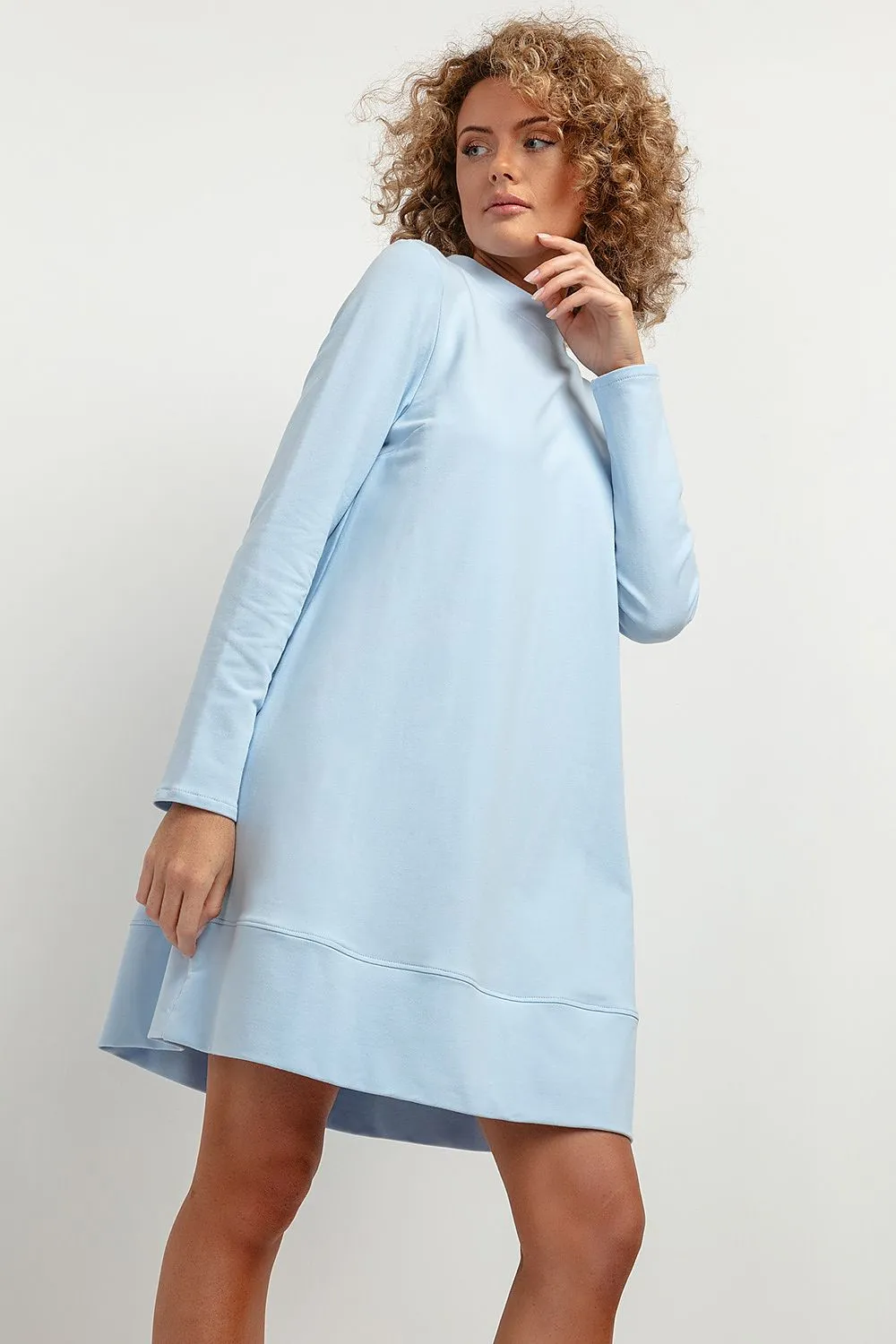 Trapezoidal Cut Knitted Daydress