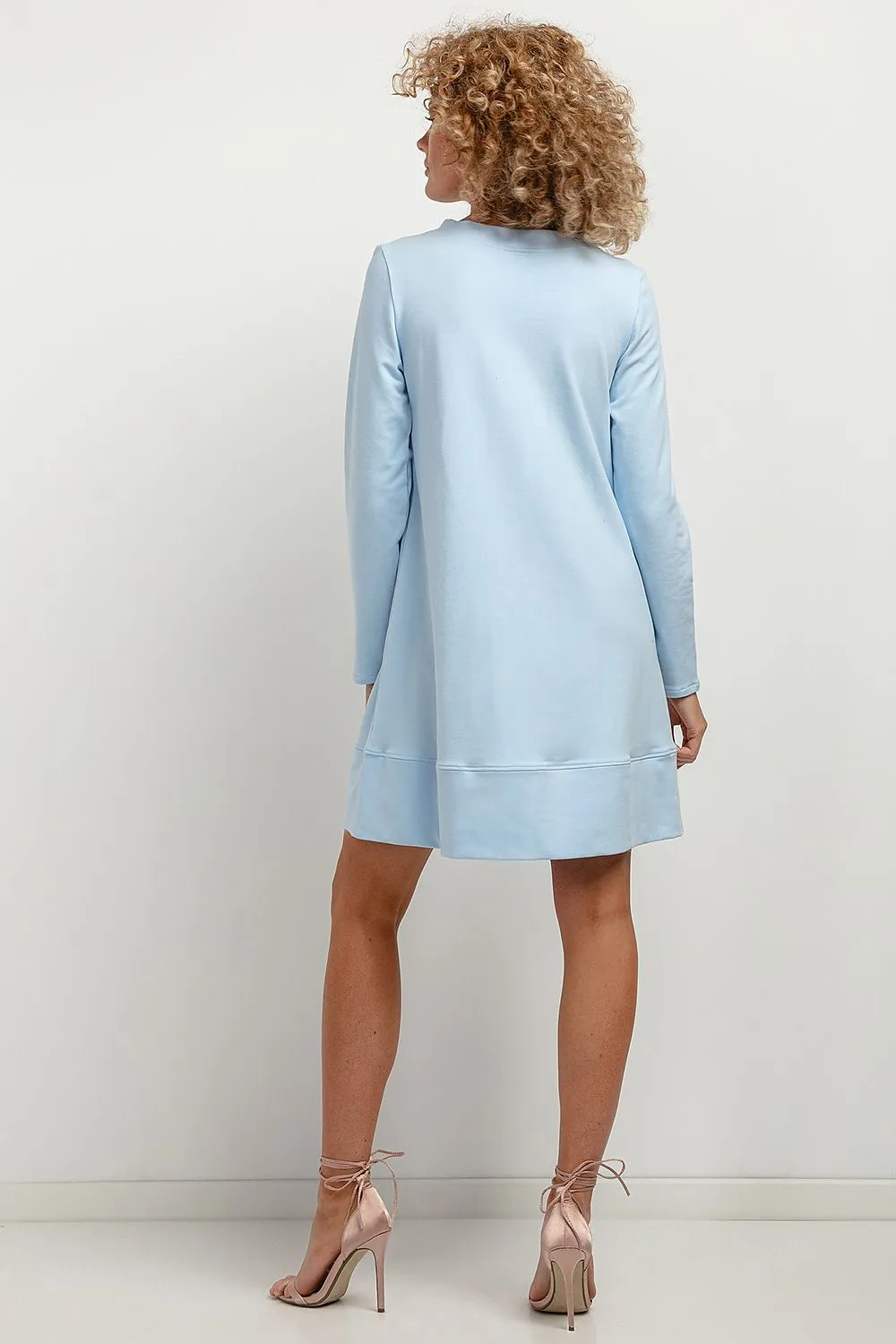 Trapezoidal Cut Knitted Daydress
