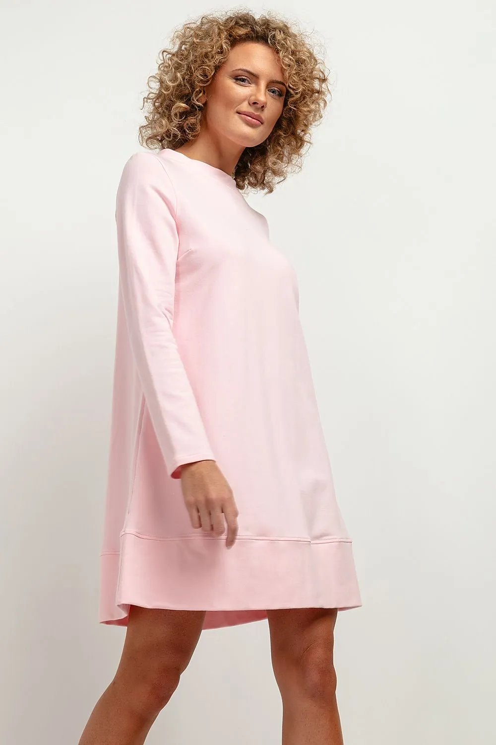 Trapezoidal Cut Knitted Daydress