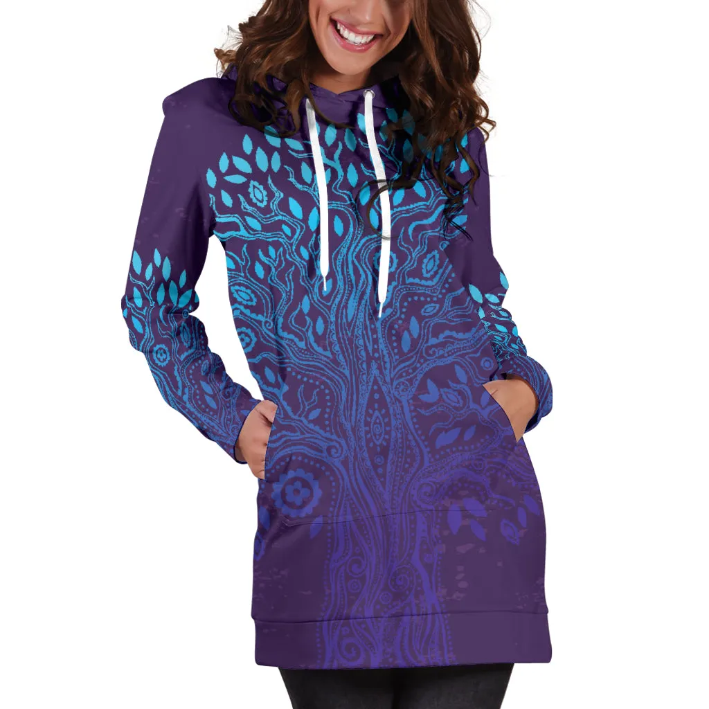 Tree of Life 4 Hooded Dress