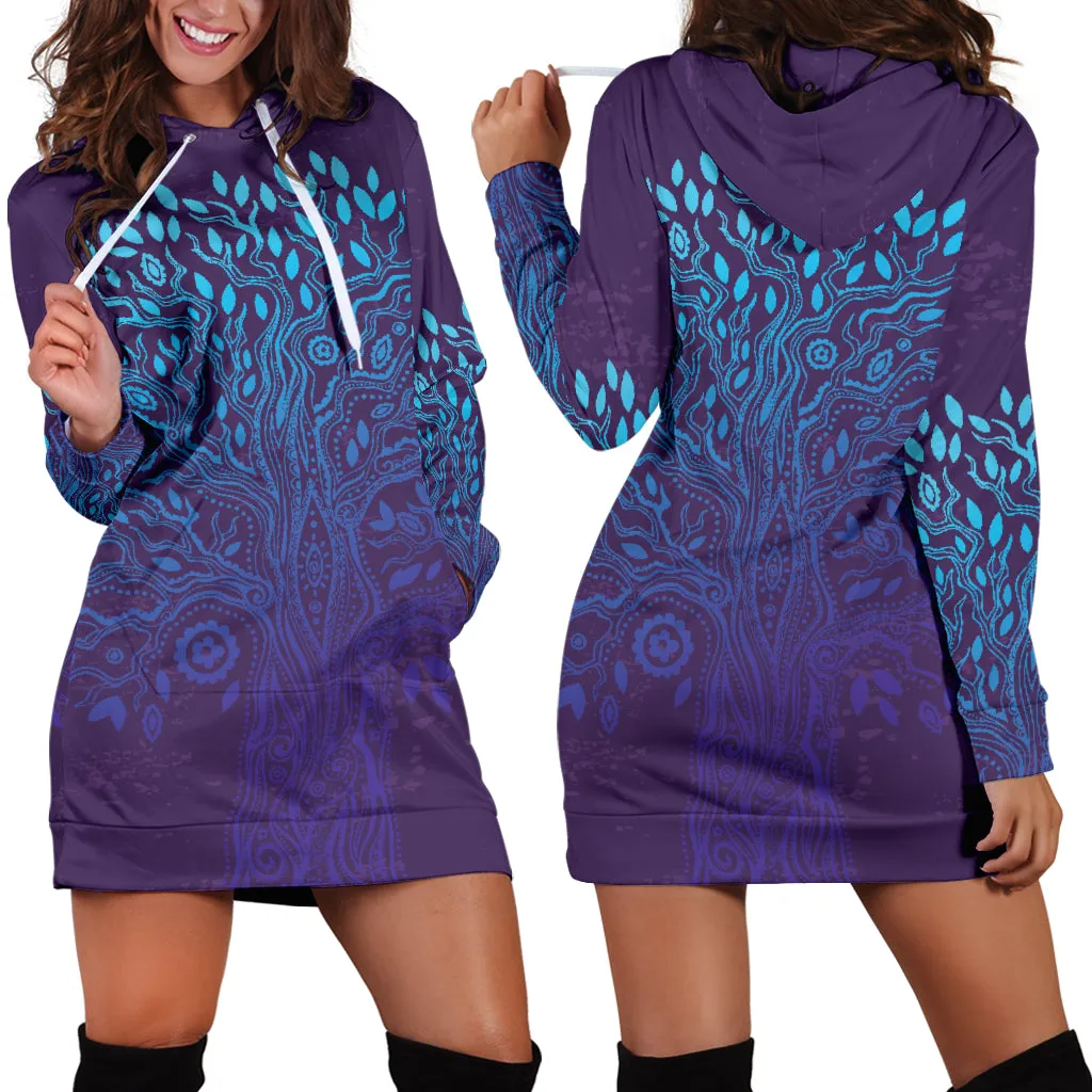 Tree of Life 4 Hooded Dress