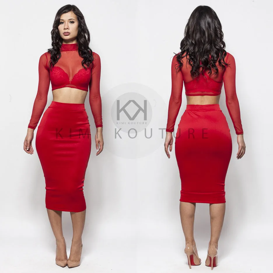 Valentino Skirt Set