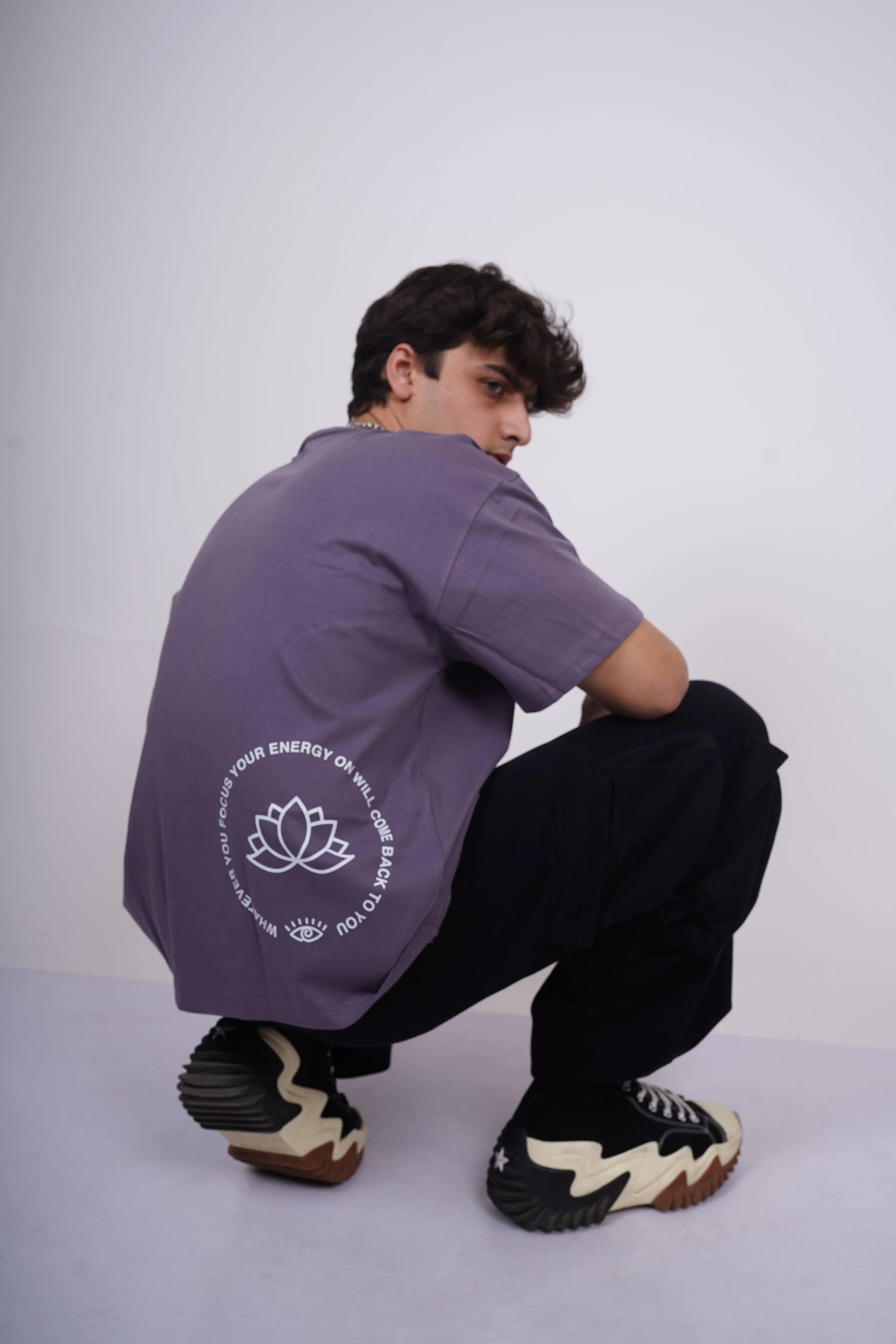 Vision Drop:Sleeved Tee   For Men and Women