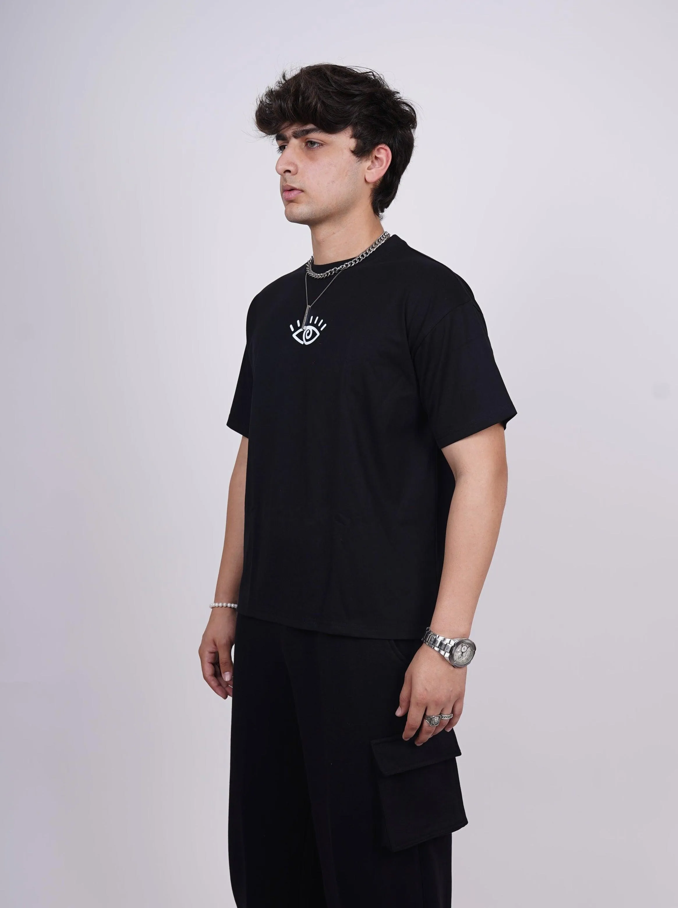 Vision Drop:Sleeved Tee   For Men and Women