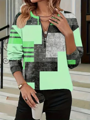 Wanda® | Women's vintage sweatshirt in a used look
