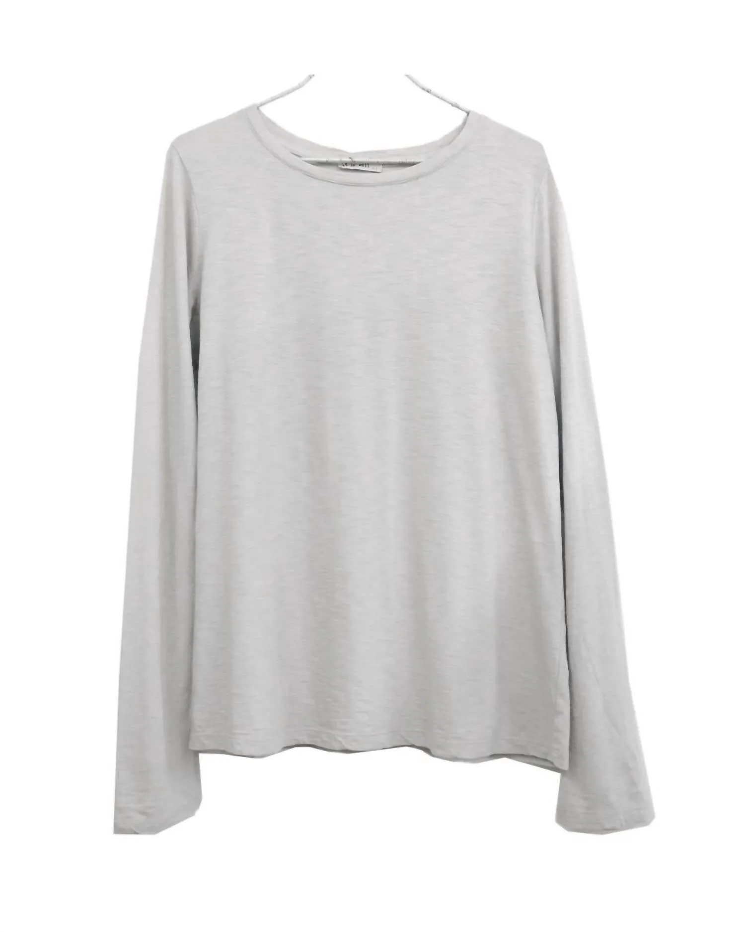 Women's Everyday Long Sleeve Top In Xinc