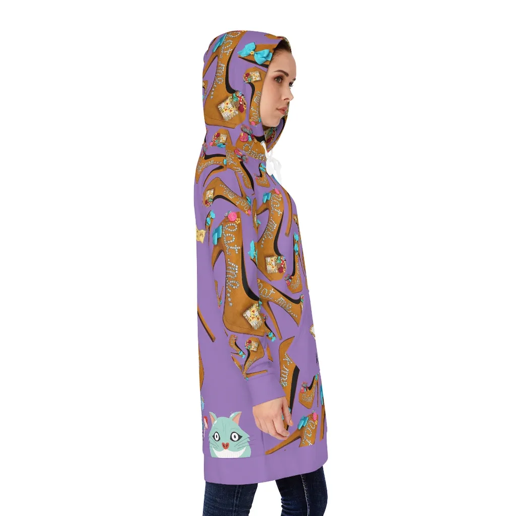 Women's Hoodie Dress Fuse 'Eat me drink me'