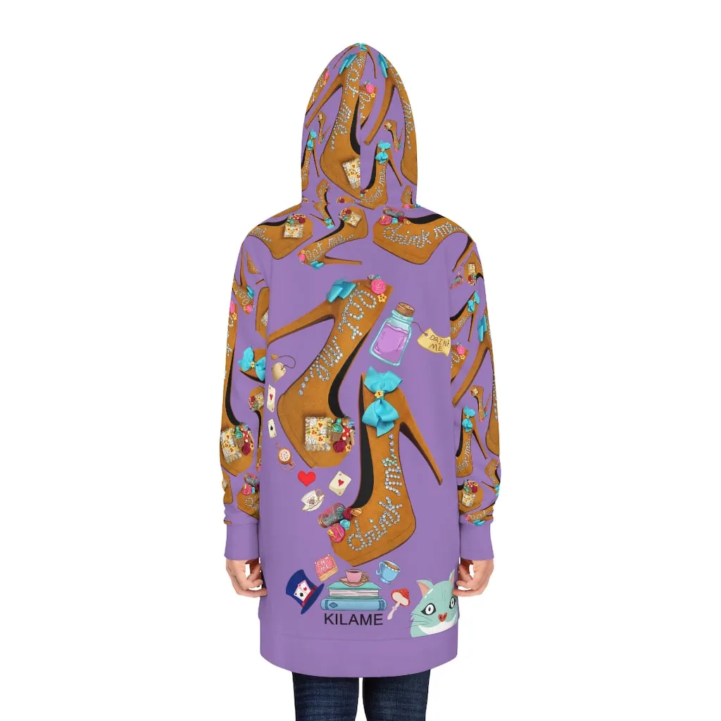 Women's Hoodie Dress Fuse 'Eat me drink me'