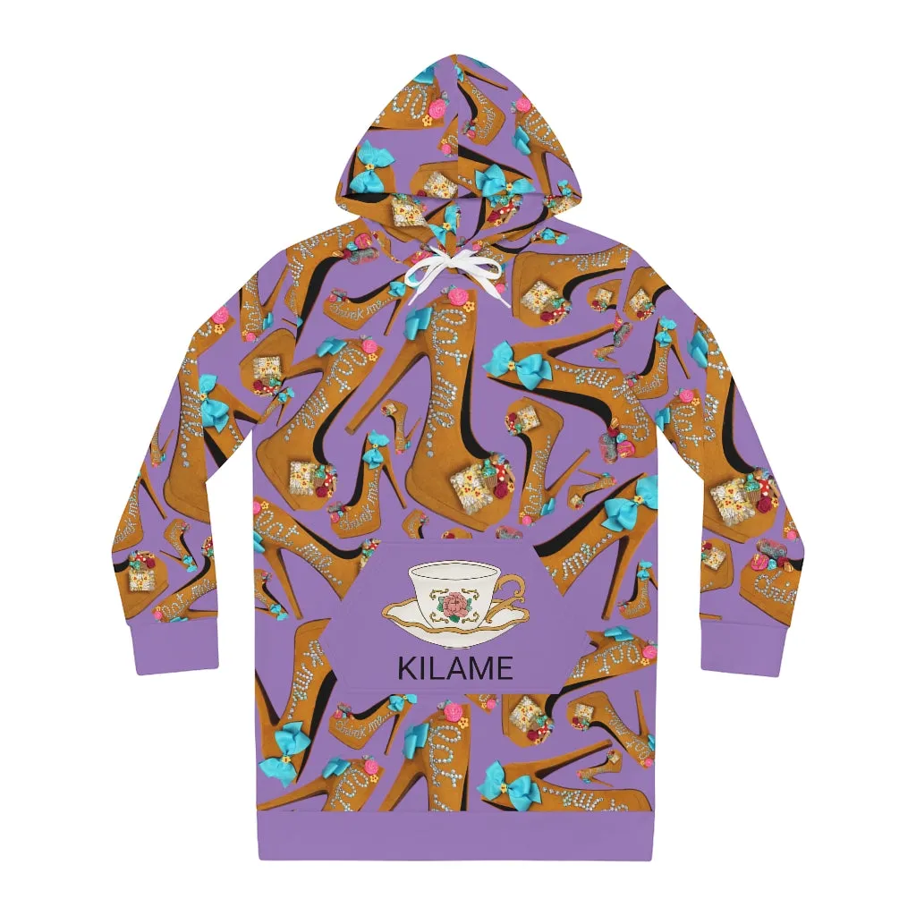 Women's Hoodie Dress Fuse 'Eat me drink me'