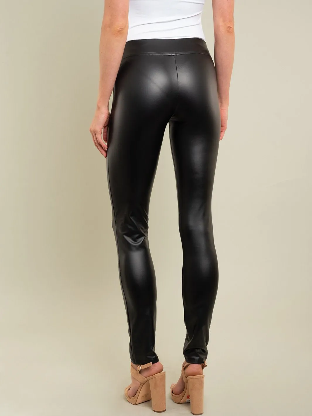 WOMEN'S SKINNY BLACK PANTS